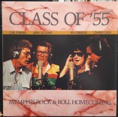 CLASS OF'55 CARL PERKINS, JERRY LEE LEWIS, ROY ORBISON, JOHNNY CASH MEMPHIS ROCK & ROLL HOMECOMING (1986) - 2.EL PLAK (2013)