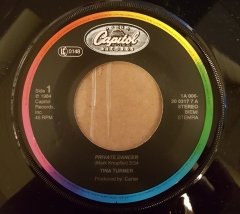 TINA TURNER - PRIVATE DANCER / KEEP YOUR HANDS OFF MY BABY - 7'' 45 DEVİR 2.EL PLAK
