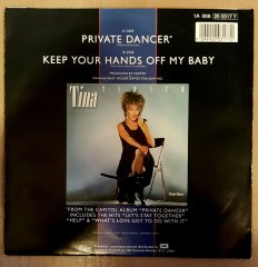 TINA TURNER - PRIVATE DANCER / KEEP YOUR HANDS OFF MY BABY - 7'' 45 DEVİR 2.EL PLAK