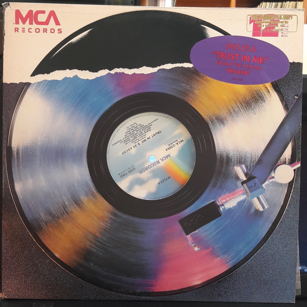 MYLEKA - TRUST IN ME (1989) - 12'' MAXI SINGLE VINYL PLAK 2.EL