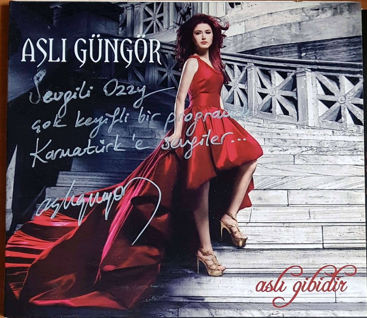 ASLI GÜNGÖR - ASLI GİBİDİR (2011) ÇINAR İMZALI CD 2.EL
