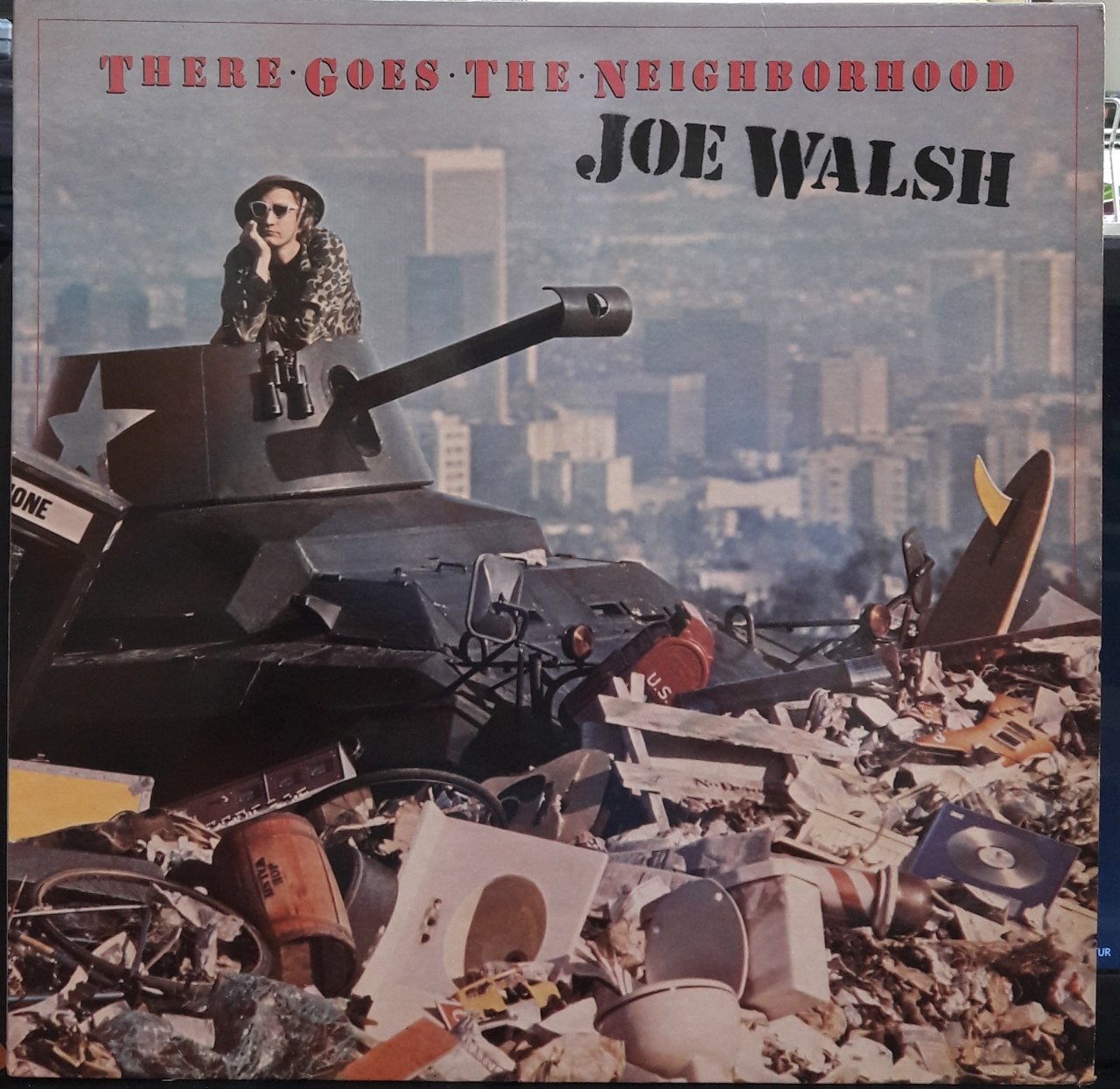 JOE WALSH - THERE GOES THE NEIGHBORHOOD (1981) - PLAK 2.EL