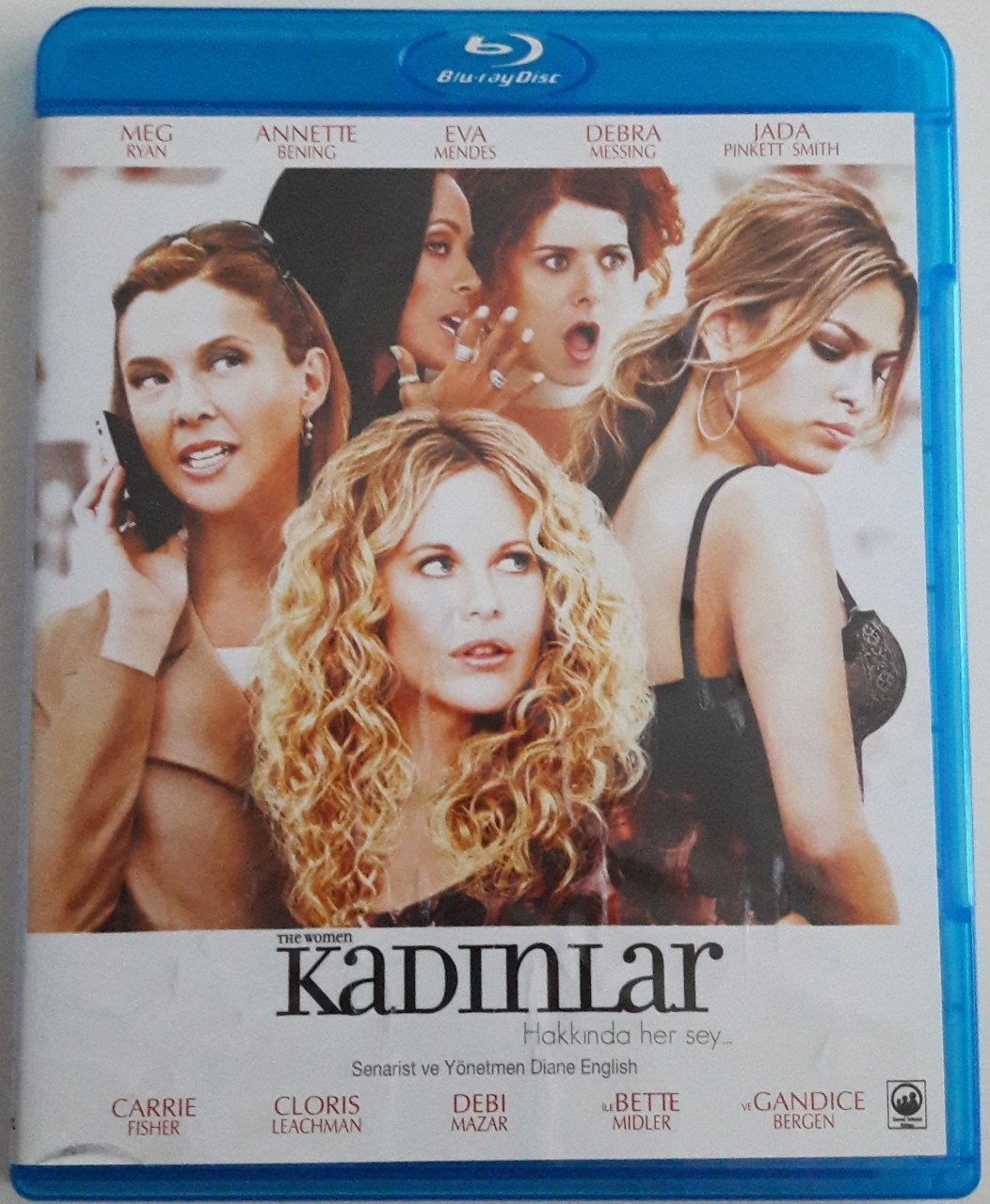 KADINLAR - WOMEN - MEG RYAN - ANNETTE BENING - EVA MENDES - BETTE MIDLER - DEBRA MESSING - CARRIE FISHER - BLU-RAY 2.EL