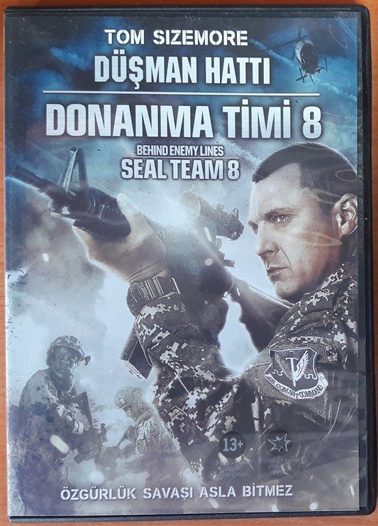 DÜŞMAN HATTI DONANMA TİMİ 8 - BEHIND ENEMY LINES SEAL TEAM 8 - TOM SIZEMORE - DVD 2.EL