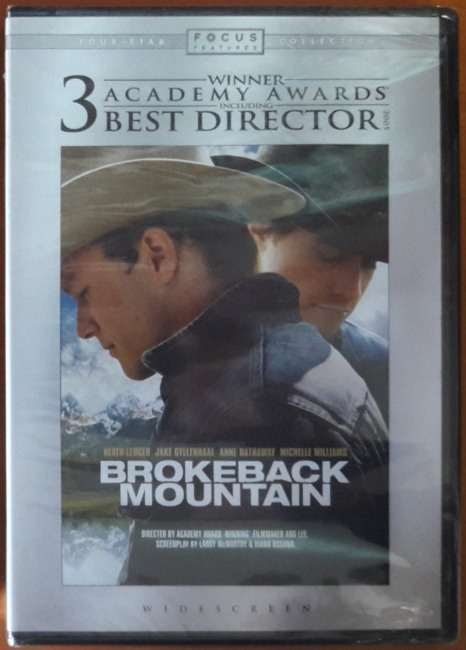 BROKEBACK MOUNTAIN - HEATH LEDGER - JAKE GYLLENHAAL - ANG LEE - DVD SIFIR 1. BÖLGE TR ALTYAZI YOKTUR