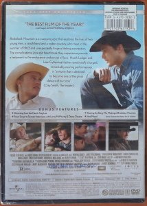 BROKEBACK MOUNTAIN - HEATH LEDGER - JAKE GYLLENHAAL - ANG LEE - DVD SIFIR 1. BÖLGE TR ALTYAZI YOKTUR