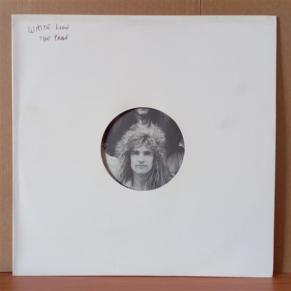 WHITE LION – PRIDE (1987) - LP 2.EL KAPAKSIZ PLAK