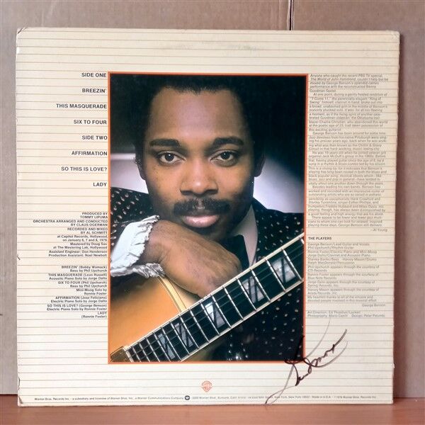 GEORGE BENSON – BREEZIN' (1976) - LP 2. EL PLAK