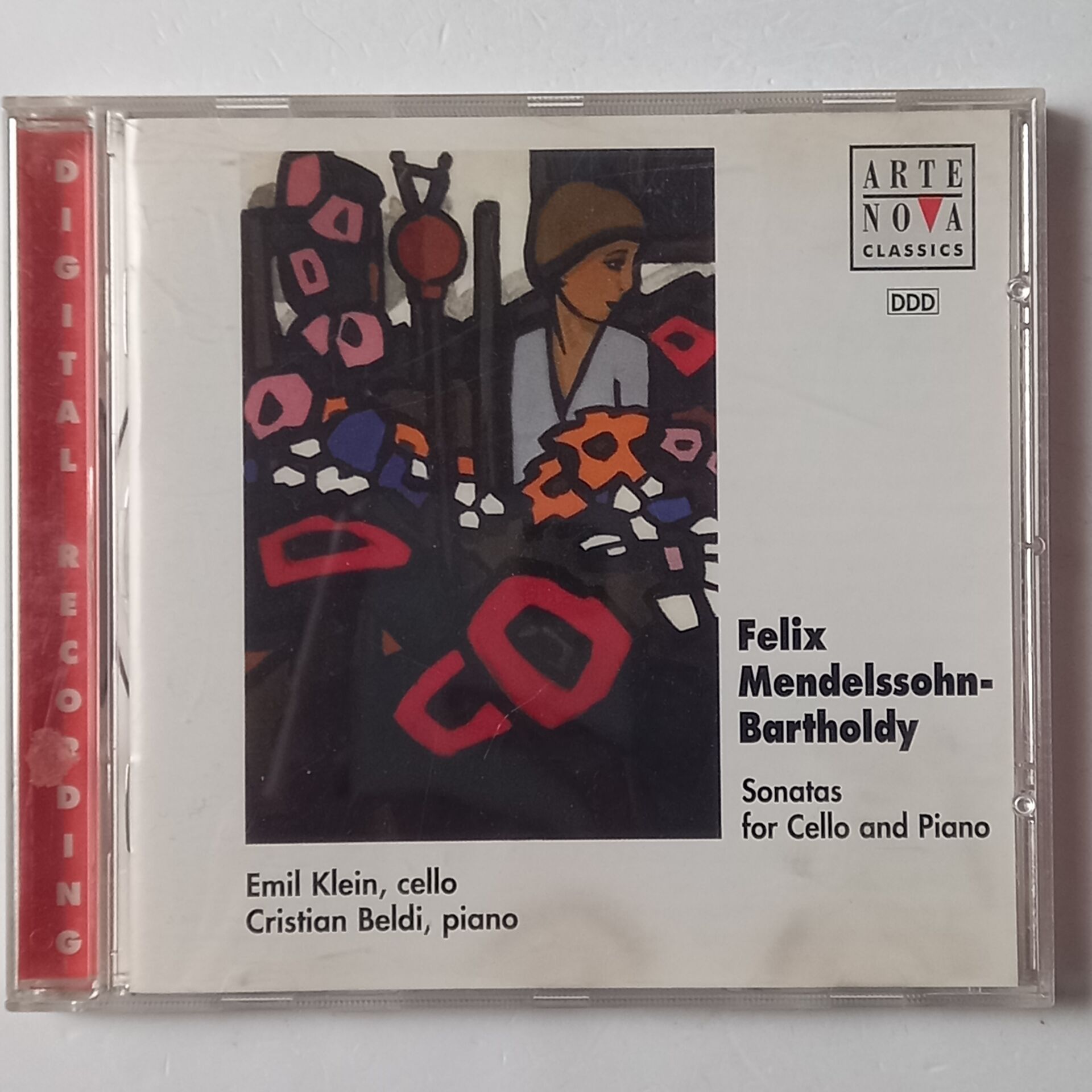FELIX MENDELSSOHN, EMIL KLEIN, CRISTIAN BELDI – SONATAS FOR CELLO AND PIANO (1995) - CD 2.EL