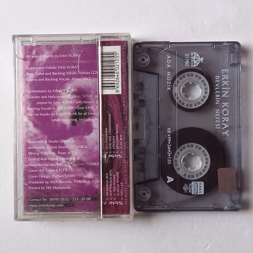 ERKİN KORAY -  DEVLERİN NEFESİ (1999) - KASET 2.EL
