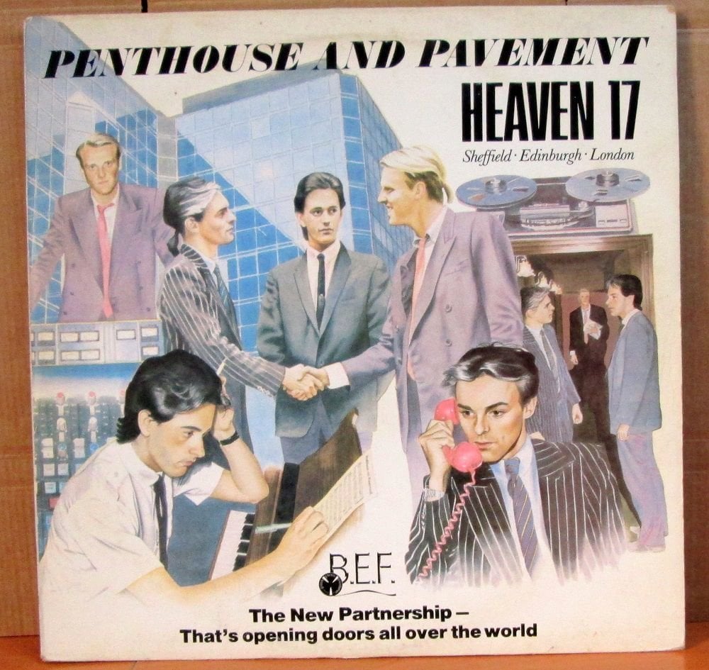 HEAVEN 17 - PENTHOUSE AND PAVEMENT - LP 2.EL