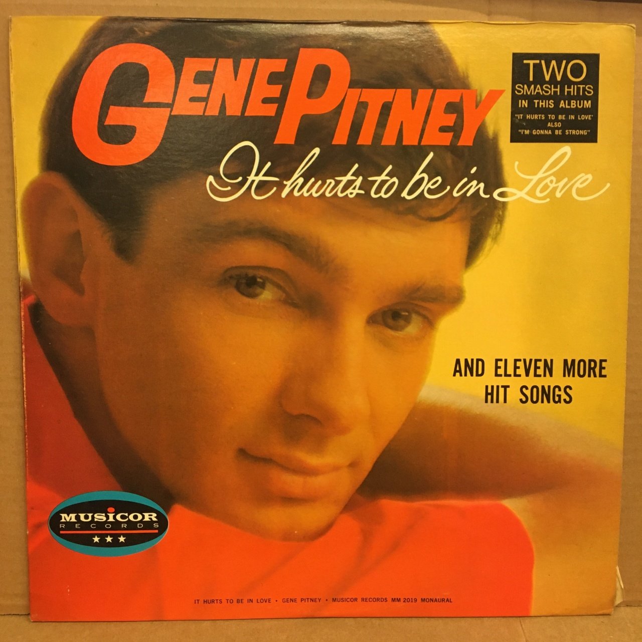 GENE PITNEY - IT HURTS TO BE IN LOVE 2.EL PLAK
