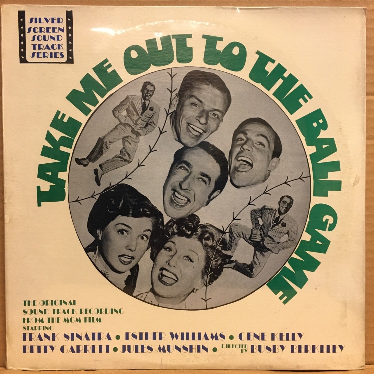 TAKE ME OUT TO THE BALL GAME (1949) - SOUNDTRACK / FRANK SINATRA GENE KELLY - LP DÖNEM BASKI SIFIR PLAK