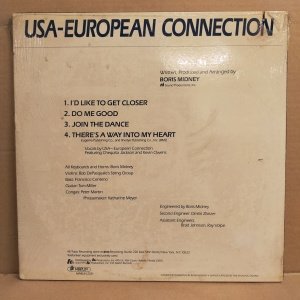 USA-EUROPEAN CONNECTION (1979) LP 2.EL PLAK
