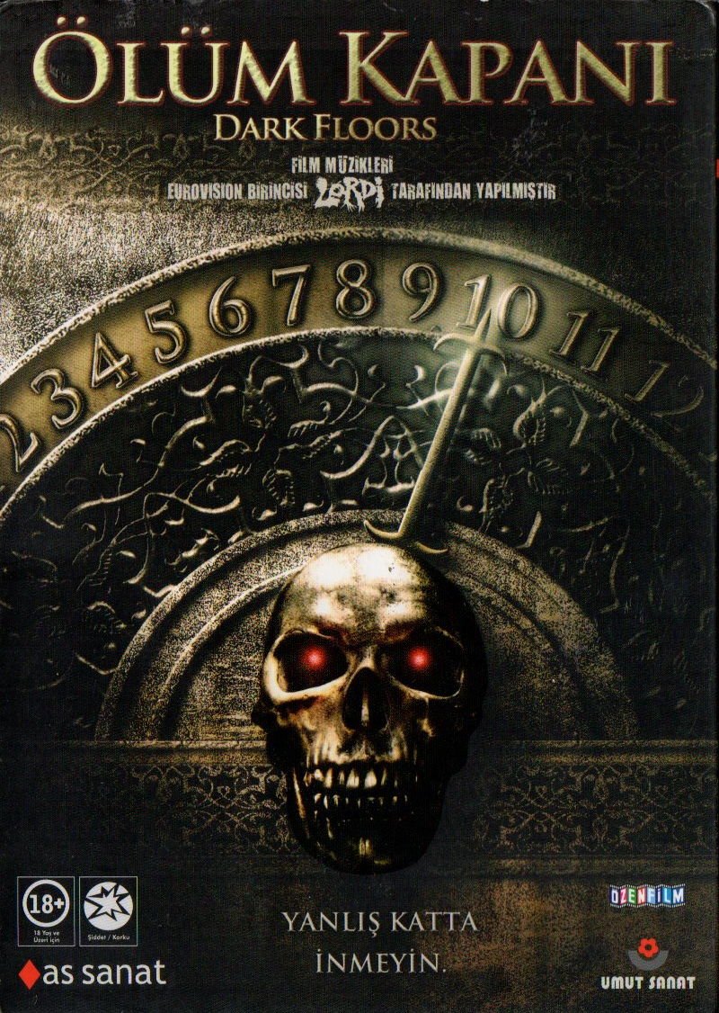 DARK FLOORS - ÖLÜM KAPANI - PETE RISKI - LORDI - DVD 2.EL