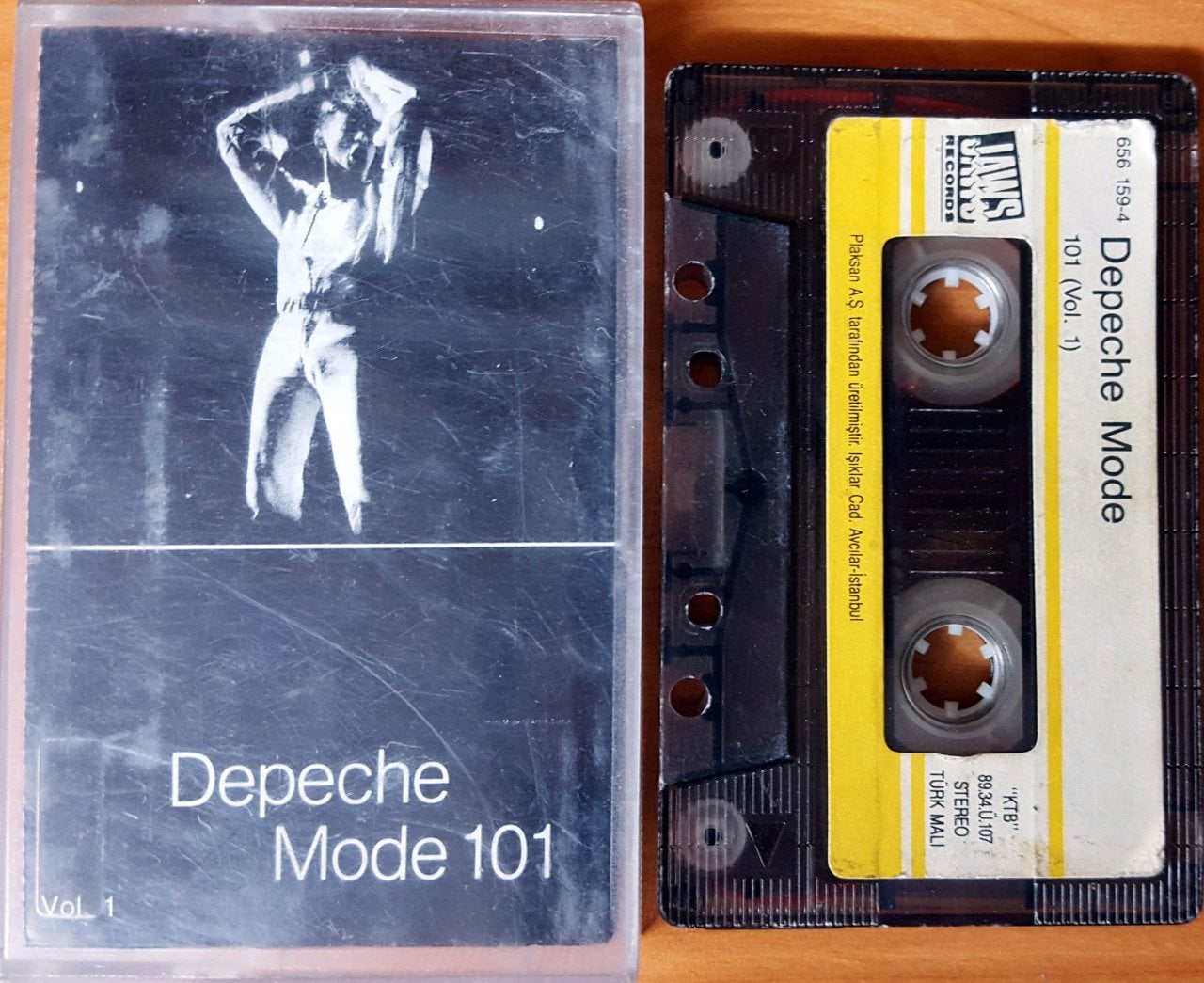 DEPECHE MODE - 101 VOL 1 (1989) PLAKSAN CASSETTE MADE IN TURKEY ''USED''