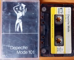 DEPECHE MODE - 101 VOL 1 (1989) PLAKSAN CASSETTE MADE IN TURKEY ''USED''