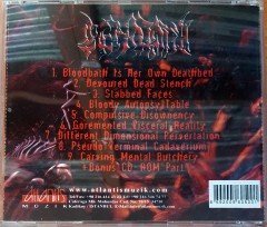 CENOTAPH - PSEUDO VERMINAL CADAVERIUM (2003) 2005 ATLANTIS MUZIK REISSUE / TURKISH DEATH METAL CD 2.EL