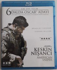 KESKİN NİŞANCI - AMERICAN SNIPER - BRADLEY COOPER - SIENNA MILLER - CLINT EASTWOOD - BLU-RAY 2.EL