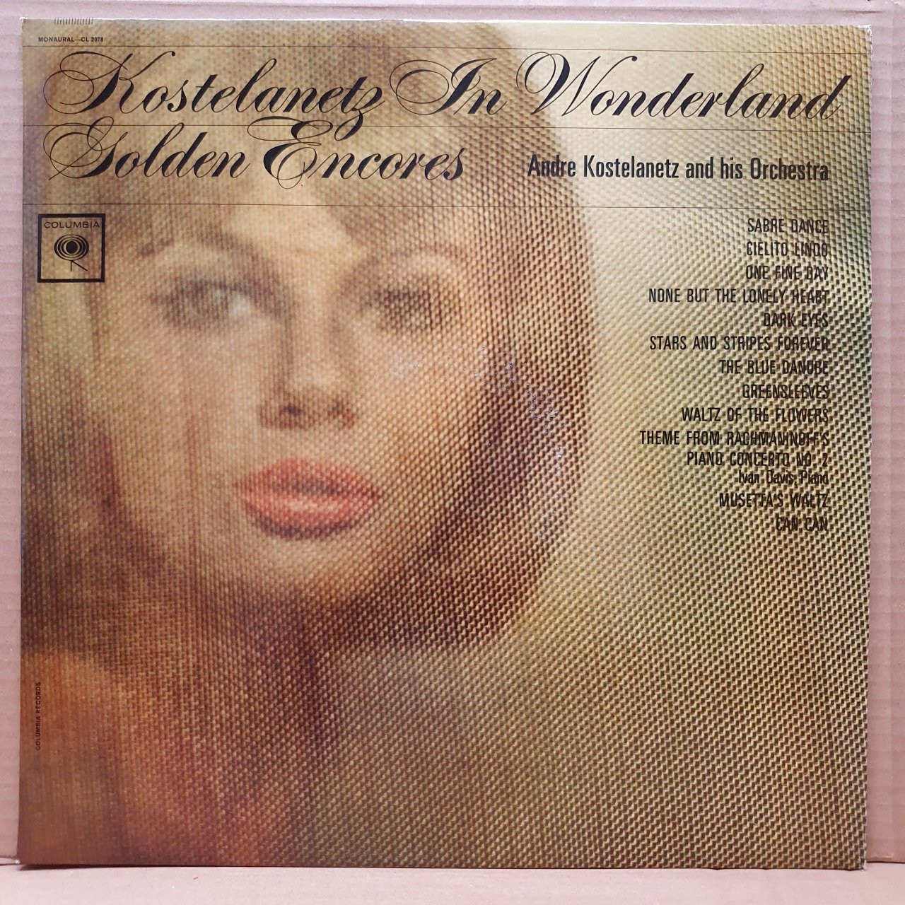 KOSTELANETZ IN WONDERLAND / GOLDEN ENCORES / ANDRE KOSTELANETZ AND HIS ORCHESTRA (1963) - LP 2.EL PLAK