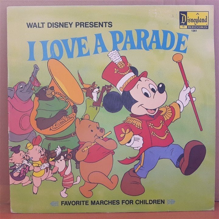 I LOVE A PARADE (1974) - WALT DISNEY - LP PLAK 2.EL