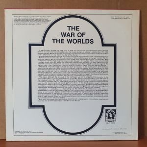 THE WAR OF THE WORLD STARRING ORSON WELLES - LP 2.EL PLAK