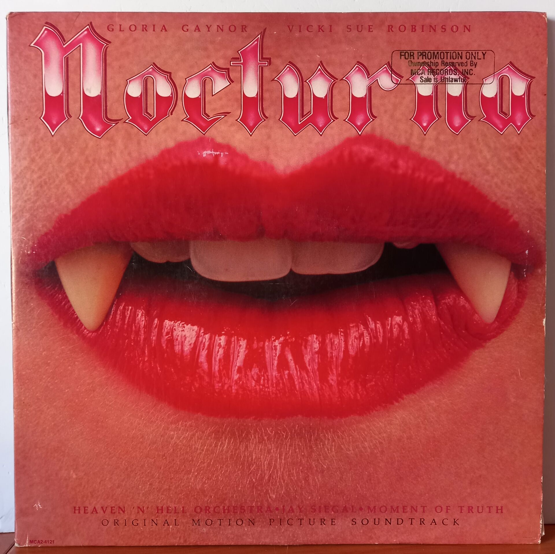 NOCTURNA / ORIGINAL MOTION PICTURE SOUNDTRACK (1979) GLORI GAYNOR, VICKI SUE ROBINSON - 2LP 2.EL PLAK