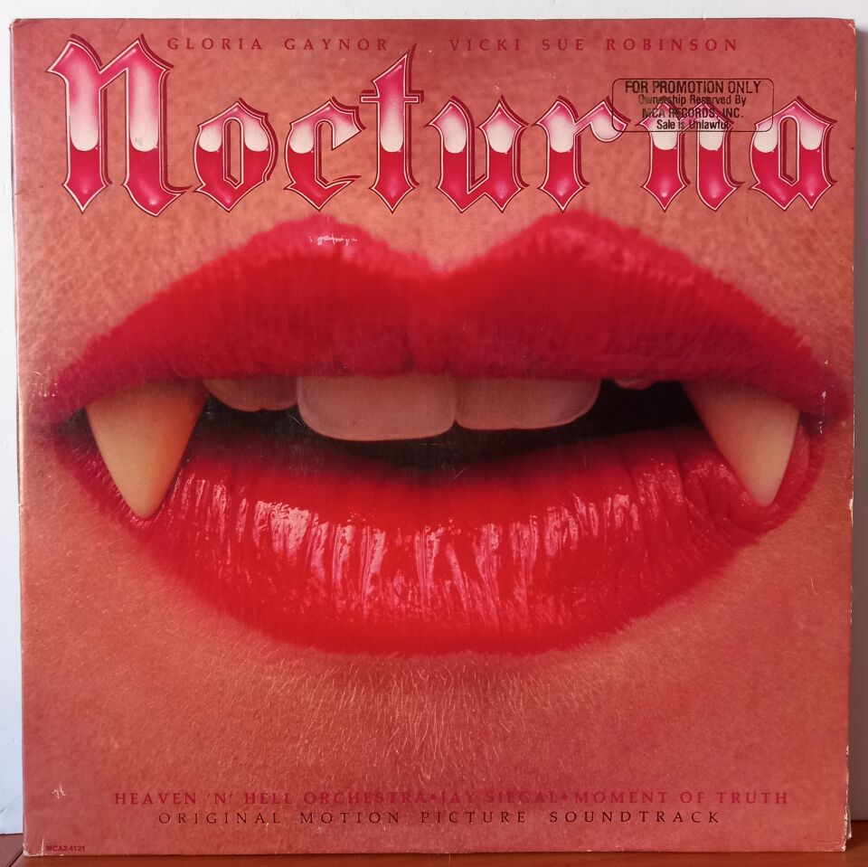 NOCTURNA / ORIGINAL MOTION PICTURE SOUNDTRACK (1979) GLORI GAYNOR, VICKI SUE ROBINSON - 2LP 2.EL PLAK