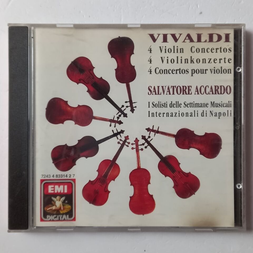 VIVALDI: 4 VIOLIN CONCERTOS - SALVATORE ACCARDO (1985) - CD 2.EL