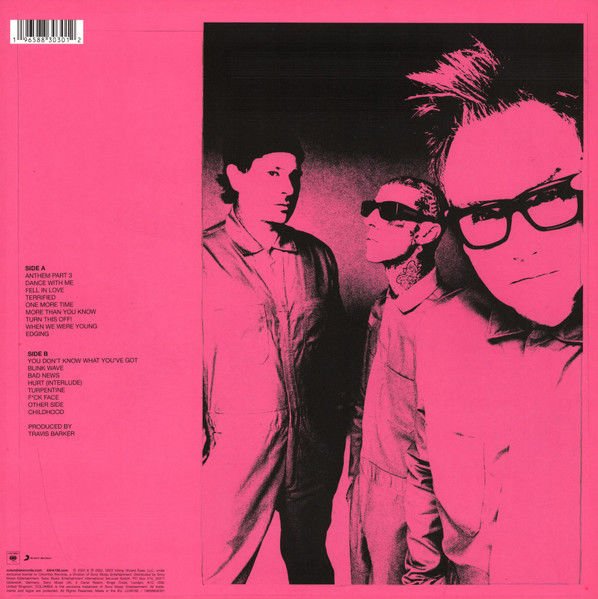 BLINK 182 - ONE MORE TIME (2023) - LP COLOURED EDITION SIFIR PLAK