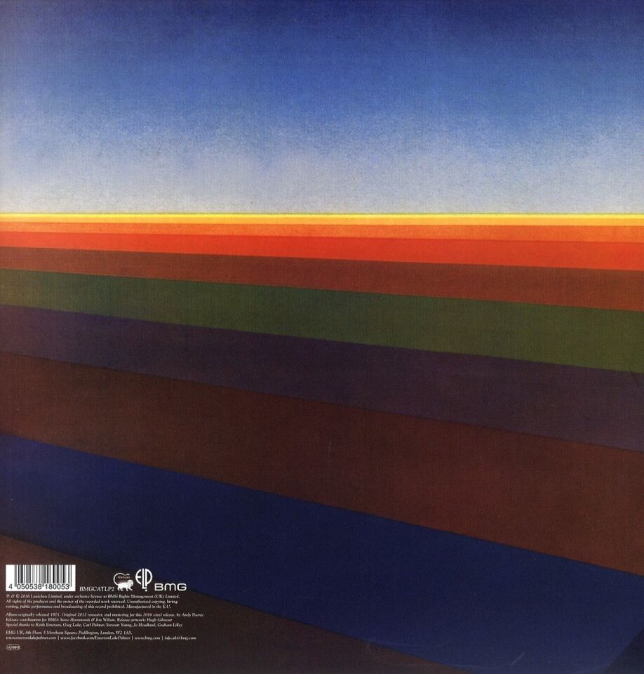 EMERSON , LAKE & PALMER - TARKUS (1971) - LP REISSUE SIFIR PLAK