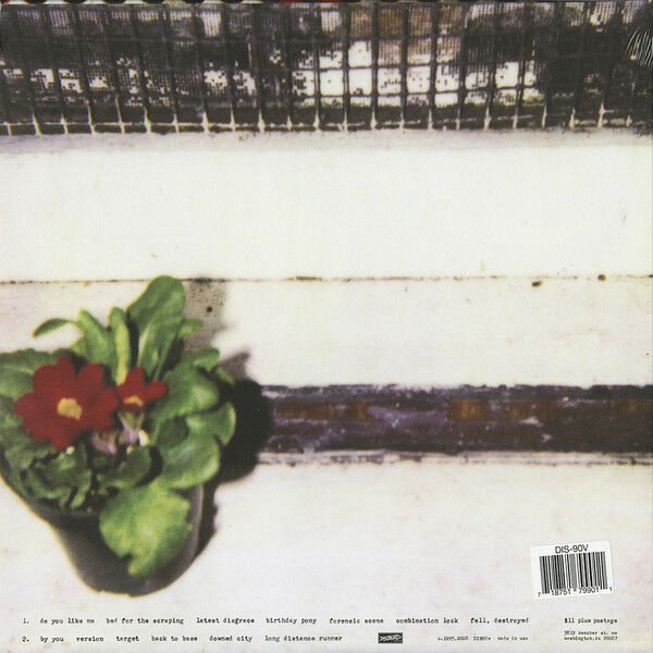 FUGAZI - RED MEDICINE (1995) - LP 2023 RED TRANSPARENT COLOURED SIFIR PLAK