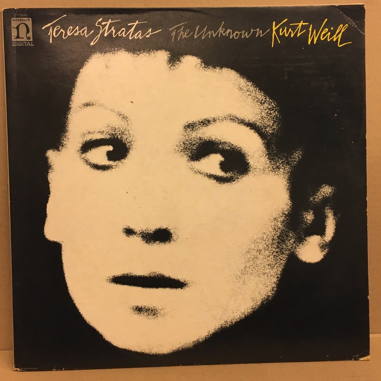 TERESA STRATAS THE UNKNOWN KURT WEILL 1981 2.EL PLAK