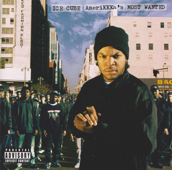 ICE CUBE – AMERIKKKA'S MOST WANTED (1990) - CD 2015 REISSUE JEWEL CASE AMBALAJINDA SIFIR