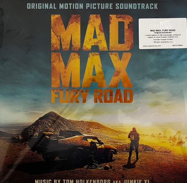 MAD MAX: FURY ROAD SOUNDTRACK (2015) - 2XLP 2024 DELUXE LIMITED EDITION NUMBERED 180GR GATEFOLD SMOKEY COLOURED VINYL SIFIR PLAK