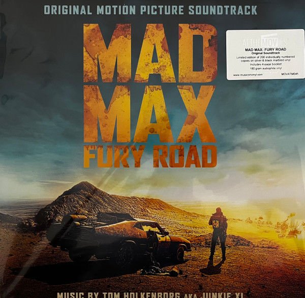 MAD MAX: FURY ROAD SOUNDTRACK (2015) - 2XLP 2024 DELUXE LIMITED EDITION NUMBERED 180GR GATEFOLD SMOKEY COLOURED VINYL SIFIR PLAK