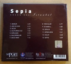 ERGÜN EKŞİ (BAĞLAMA/CURA) - SEPIA İSTANBUL (1998) - CD ENSTRUMANTEL GÖKSEL BAKTAGİR 2.EL