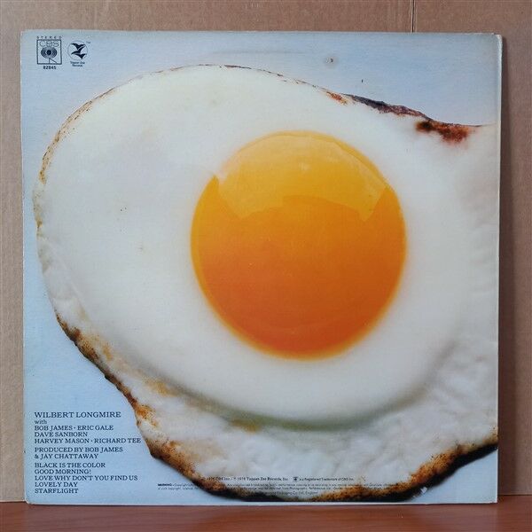 WILBERT LONGMIRE – SUNNY SIDE UP (1978) - LP 2.EL PLAK