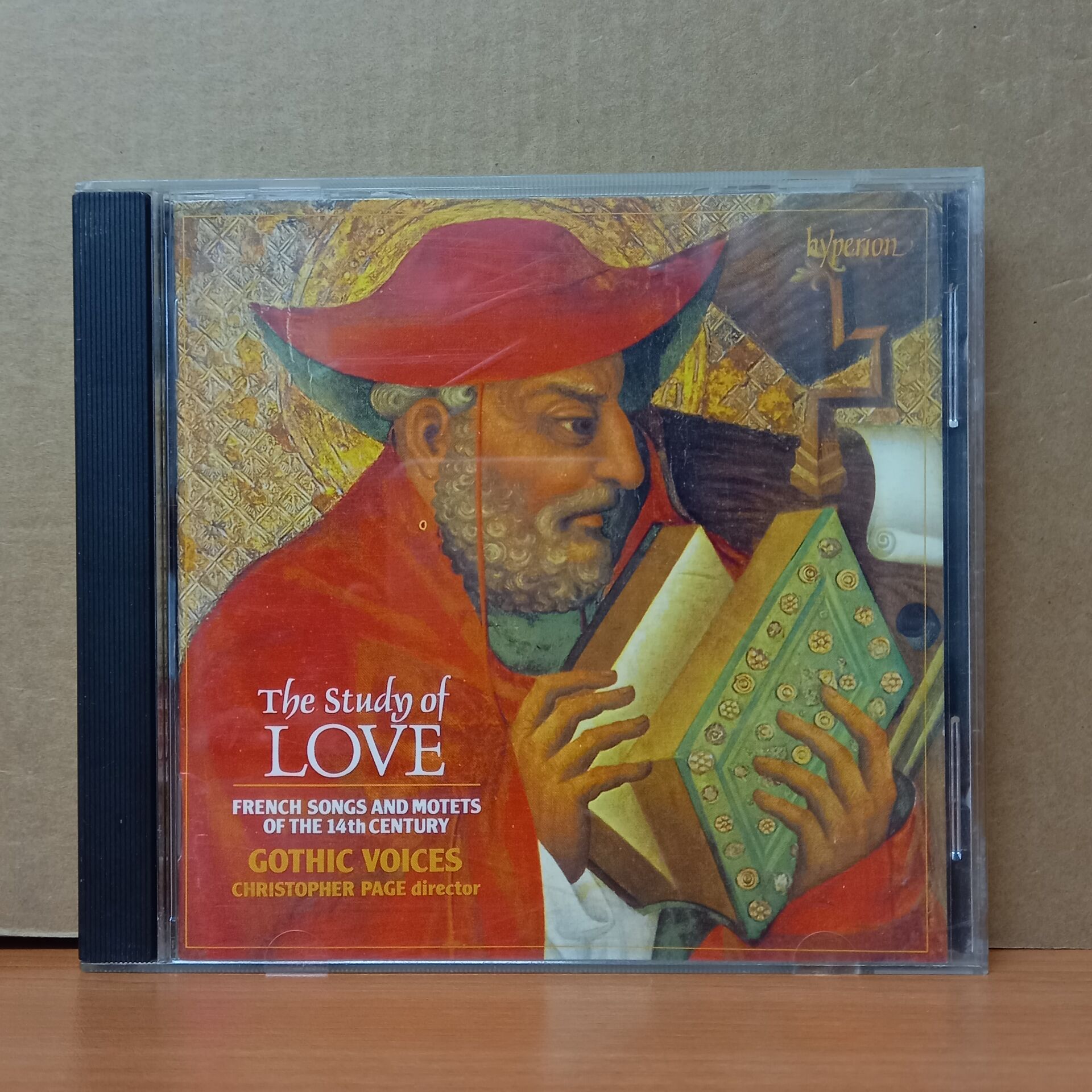 THE STUDY OF LOVE - FRENCH SONGS AND MOTETS OF THE 14TH CENTURY / GOTHIC VOICES / CHRISTOPHER PAGE (1992) - CD 2.EL