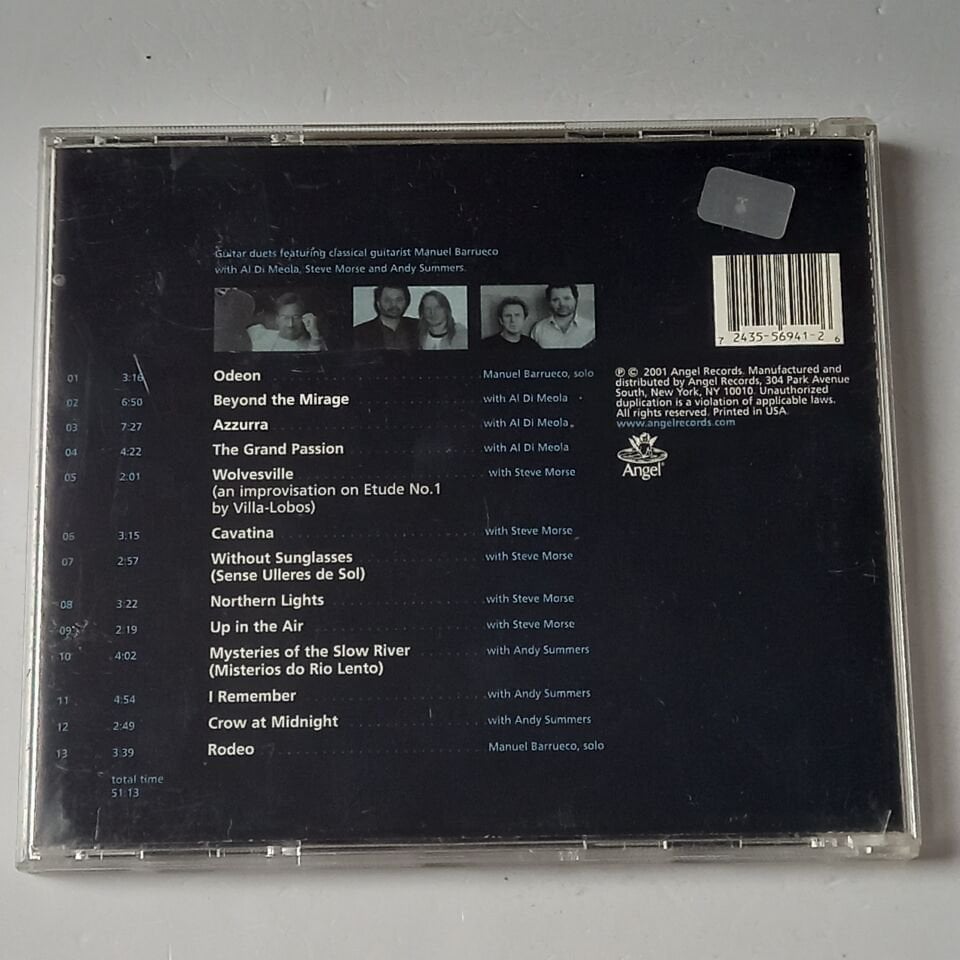 MANUEL BARRUECO – NYLON & STEEL (2001) - CD 2.EL