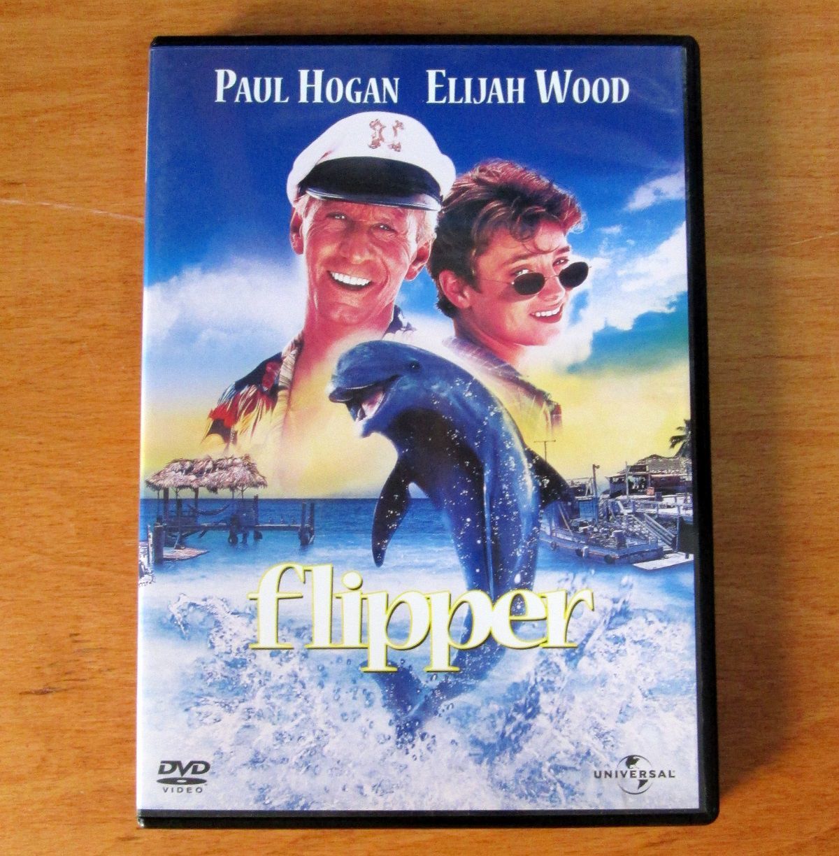 FLIPPER - PAUL HOGAN ELIJAH WOOD DVD 2.EL
