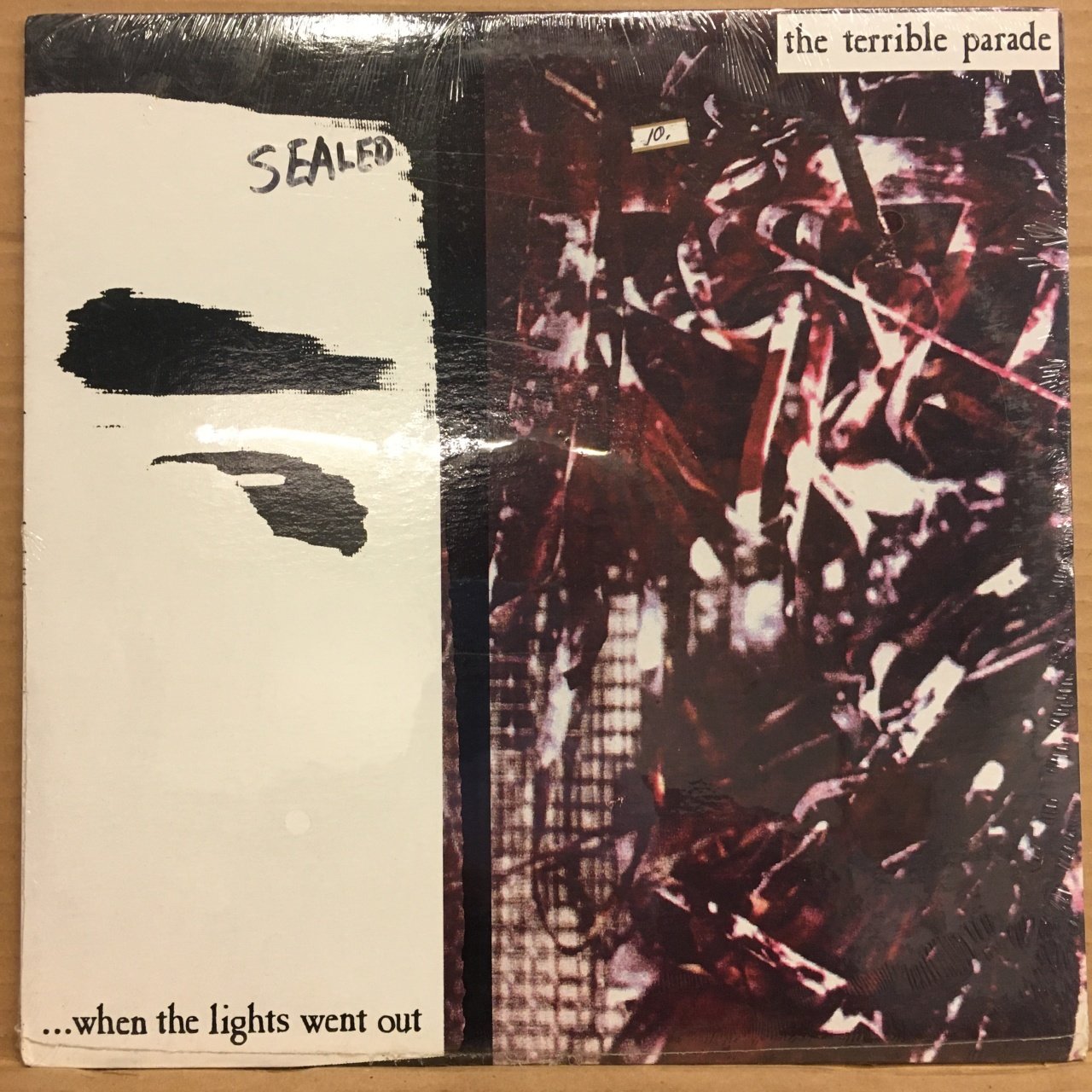 THE TERRIBLE PARADE - WHEN THE LIGHTS WENT OUT (1990) SIFIR PLAK