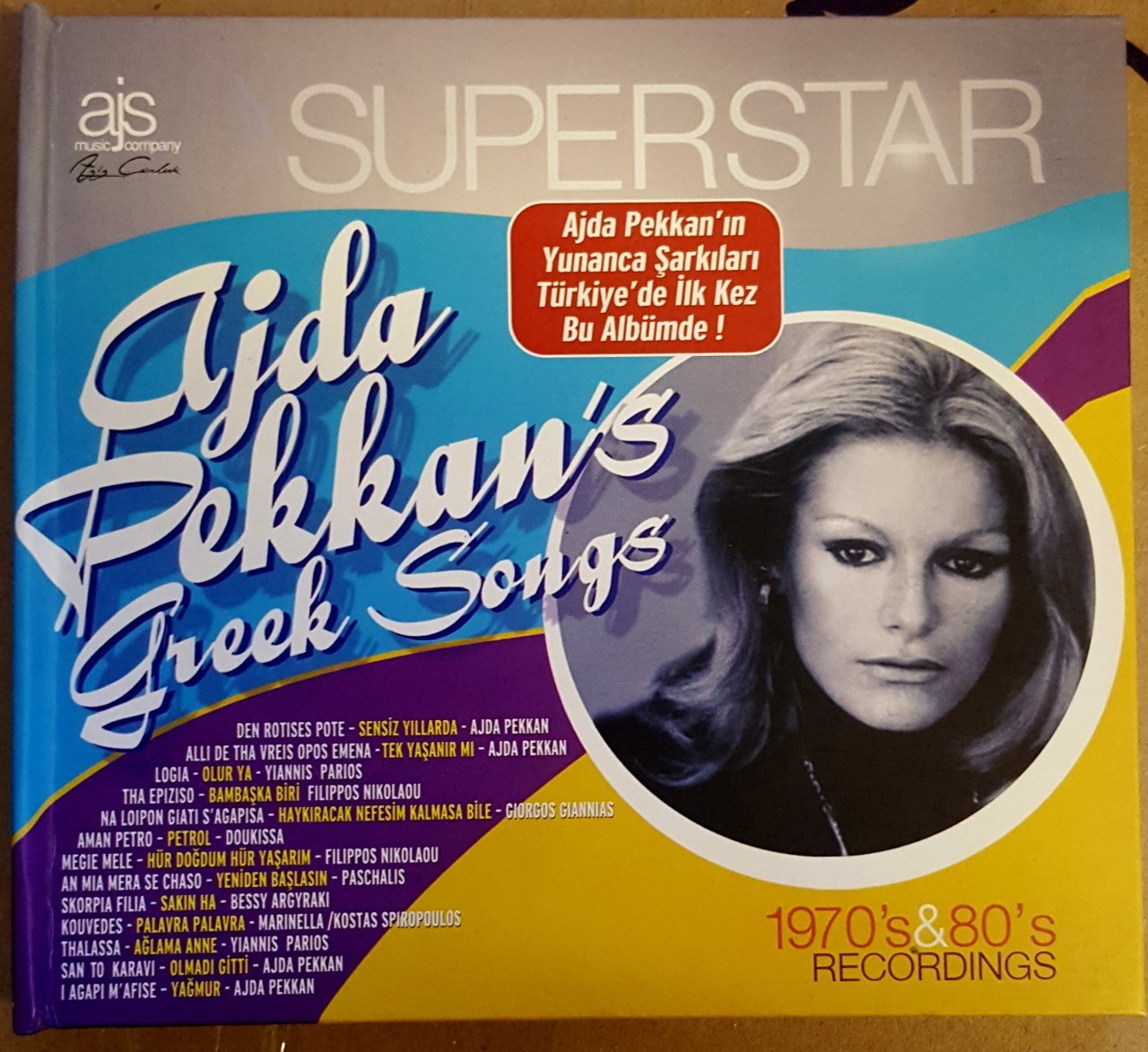 AJDA PEKKAN - GREEK SONGS - CD 2.EL