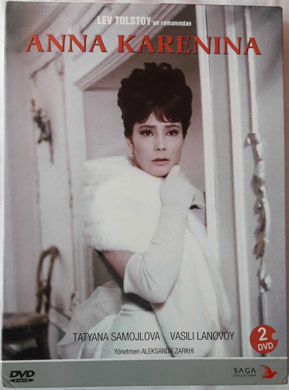 ANNA KARENINA (1967) - ALEKSANDR ZARKHI - 2DVD SIFIR (LEV TOLSTOY)