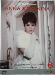 ANNA KARENINA (1967) - ALEKSANDR ZARKHI - 2DVD SIFIR (LEV TOLSTOY)