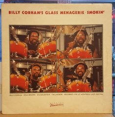 BILLY COBHAM'S GLASS MENAGERIE - SMOKIN' (1983) - LP JAZZ ROCK FUSION 2.EL PLAK