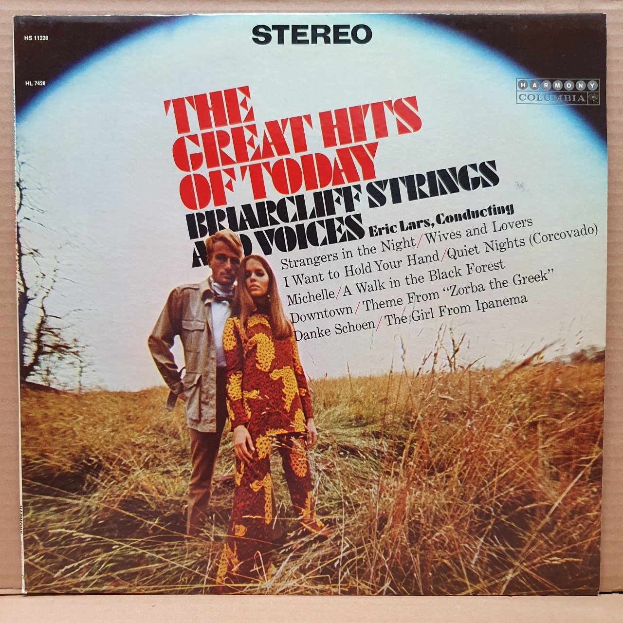 THE GREAT HITS OF TODAY / BRIARCLIFF STRINGS AND VOICES, ERIC LARS (1967) - LP 2.EL PLAK
