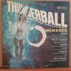 THUNDERBALL AND OTHER THRILLER MUSIC - RAY MARTIN (1965) - LP 2.EL PLAK