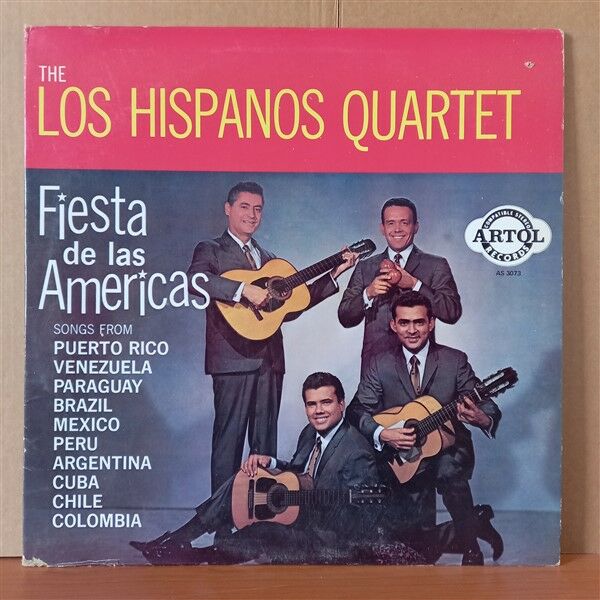 THE LOS HISPANOS QUARTET - FIESTA DE LAS AMERICAS - LP 2.EL PLAK