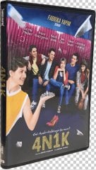 4N1K - GÖZDE MUTLUER - HASAN DENİZYARAN - BURAK YÖRÜK - DENİZ COŞKUN - DVD SIFIR